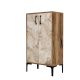 HANAH HOME Cipelarnik Prag, braon/bela - 845HCT4111