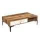 HANAH HOME Klub sto Istanbul, braon/bela - 845HCT5267