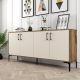 HANAH HOME Komoda Kiev, braon/krem - 845HCT5305