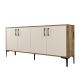 HANAH HOME Komoda Kiev, braon/krem - 845HCT5305