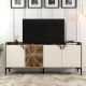 HANAH HOME Komoda Vendik, braon/krem - 845HCT5312