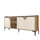 HANAH HOME Komoda Vendik, braon/krem - 845HCT5312