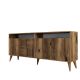 HANAH HOME Komoda Milan, braon - 845HCT5318
