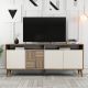 HANAH HOME Komoda Milan, krem/braon - 845HCT5319