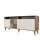 HANAH HOME Komoda Milan, krem/braon - 845HCT5319