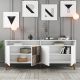 HANAH HOME Komoda Milan, bela - 845HCT5321