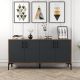 HANAH HOME Komoda Kiev 160, braon/antracit - 845HCT5322