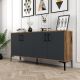 HANAH HOME Komoda Kiev 160, braon/antracit - 845HCT5322