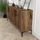 HANAH HOME Komoda Kiev 160, braon - 845HCT5325