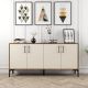 HANAH HOME Komoda Kiev 160, braon/krem - 845HCT5326