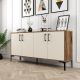 HANAH HOME Komoda Kiev 160, braon/krem - 845HCT5326