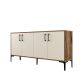 HANAH HOME Komoda Kiev 160, braon/krem - 845HCT5326