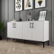 HANAH HOME Komoda Kiev 160, bela - 845HCT5328