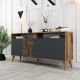 HANAH HOME Komoda Milan, braon/antracit - 845HCT5329