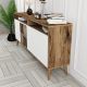 HANAH HOME Komoda Milan, bela/braon - 845HCT5330