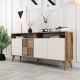HANAH HOME Komoda Milan, braon/krem - 845HCT5333