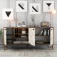HANAH HOME Komoda Napoli, krem/braon - 845HCT5340