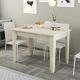 HANAH HOME Trpezarijski sto Kiev, krem - 845HCT5603