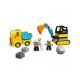 LEGO DUPLO KAMION I BAGER - 84618