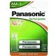 PANASONIC Punjive baterije HHR-4MVE/2BD-2xAAA, 750mAh, 2 kom - 85022