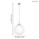 EGLO Visilica Rondo E27 60W - 85263-1