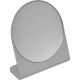 TENDANCE Kozmetičko ogledalo na stalku 17x0,7x19cm staklo/metal siva - 8534180