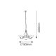 Rabalux Luster Marlene E14 3x MAX 40 + E27 2x MAX 60W bronzana (8543) - 8543