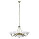 Rabalux Luster Marlene E14 6x MAX 40 + E27 2x MAX 60W bronzana (8546) - 8546