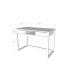 HANAH HOME Radni sto Ogene, braon/crna - EP2800827