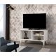 HANAH HOME Klub sto Labranda, bela - 854KLN2812