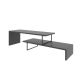 HANAH HOME TV komoda Ovit, antracit - 854KLN3014
