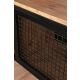 HANAH HOME TV komoda Zeno, crna/braon - 854KLN3015