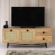 HANAH HOME TV komoda Hapsiyas 140, svetlobraon - 854KLN3039
