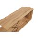 HANAH HOME TV komoda Zigzag, svetlobraon - 854KLN3059