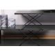 HANAH HOME TV komoda Zigzag, antracit - 854KLN3060