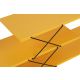 HANAH HOME TV komoda Zigzag, yellow - 854KLN3063