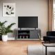 HANAH HOME TV komoda Bond, antracit - 854KLN3066