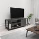 HANAH HOME TV komoda Bond, antracit - 854KLN3066