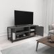 HANAH HOME TV komoda Bond, antracit - 854KLN3066