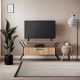 HANAH HOME TV polica Tarz, braon - 854KLN3079