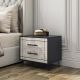 HANAH HOME Noćni ormarić Night, svetlosiva - 854KLN3085