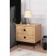 HANAH HOME Noćni ormarić Luna, krem - 174386