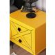 HANAH HOME Noćni ormarić Luna, žuta - 854KLN3314