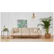 HANAH HOME Polica za knjige Tlos, yellow - 854KLN3608