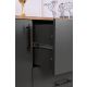 HANAH HOME Komoda Cordoba, antracit/braon - 854KLN3907