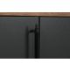 HANAH HOME Komoda Cordoba, antracit/braon - 854KLN3907