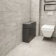 HANAH HOME Ormar za kupatilo Calencia, antracit - 854KLN3909