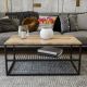 HANAH HOME Klub sto Asude, crna/braon - 854KLN4304