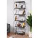 HANAH HOME Polica za knjige Balaban, antracit - 854KLN4316