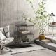 HANAH HOME Konzolni sto Lazandos, antracit - 854KLN4319